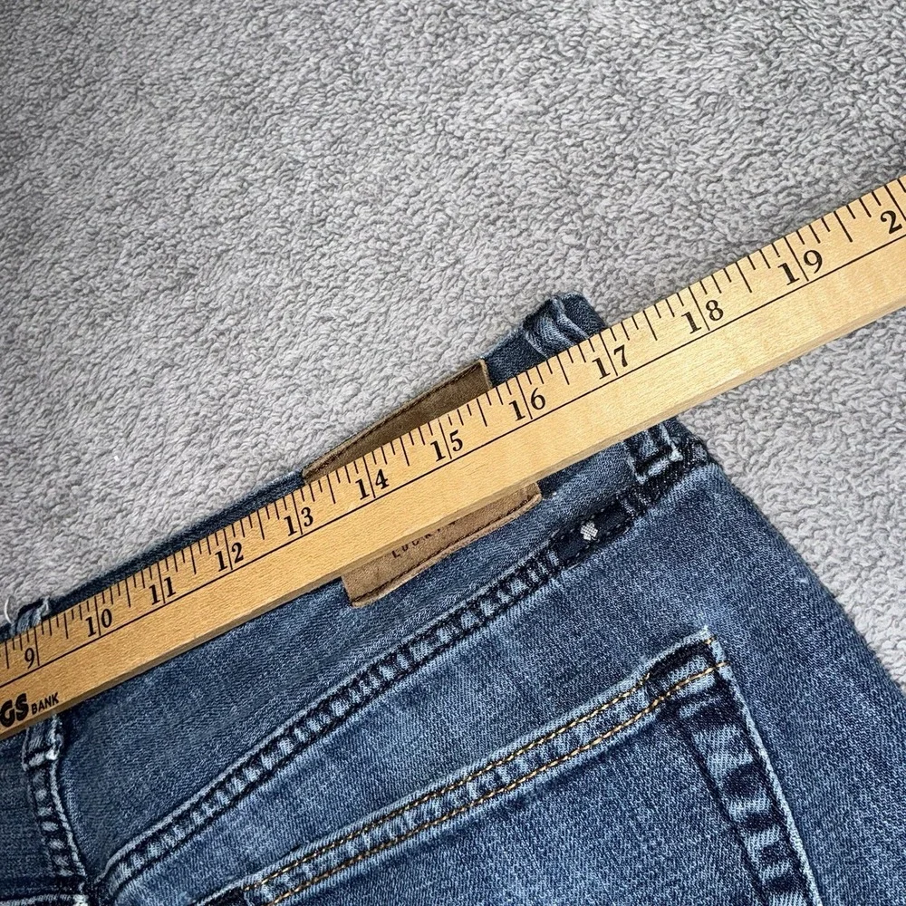 Lucky Brand Denim Jeans 121 Heritage Slim Mens Size 34 x 34 Med. Wash Button Fly - Picture 8 of 8